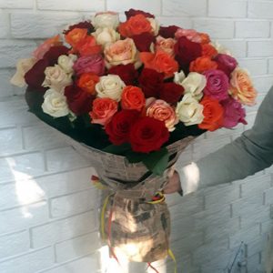 51 роза микс в Сумах фото