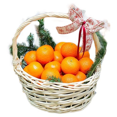Фото товара Корзина мандаринов