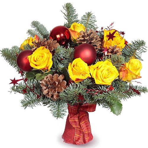 Фото товара Букет "Новогодний фейерверк"