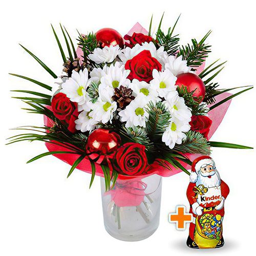 Фото товара Букет "Новогодний подарочек"