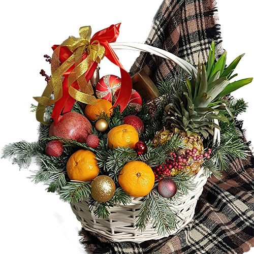 Фото товара Корзина "Весёлых праздников"