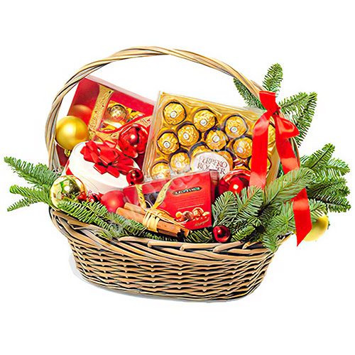 Фото товара Корзина "Сладкие праздники"