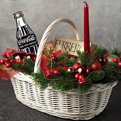 Фото товара Корзина "Рождественская"