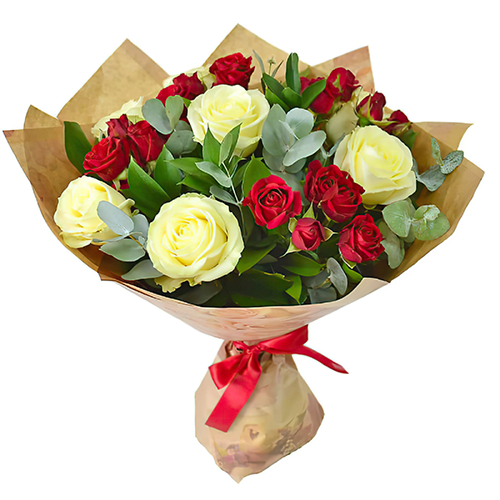 Фото товара Букет "Поцелуй розы"