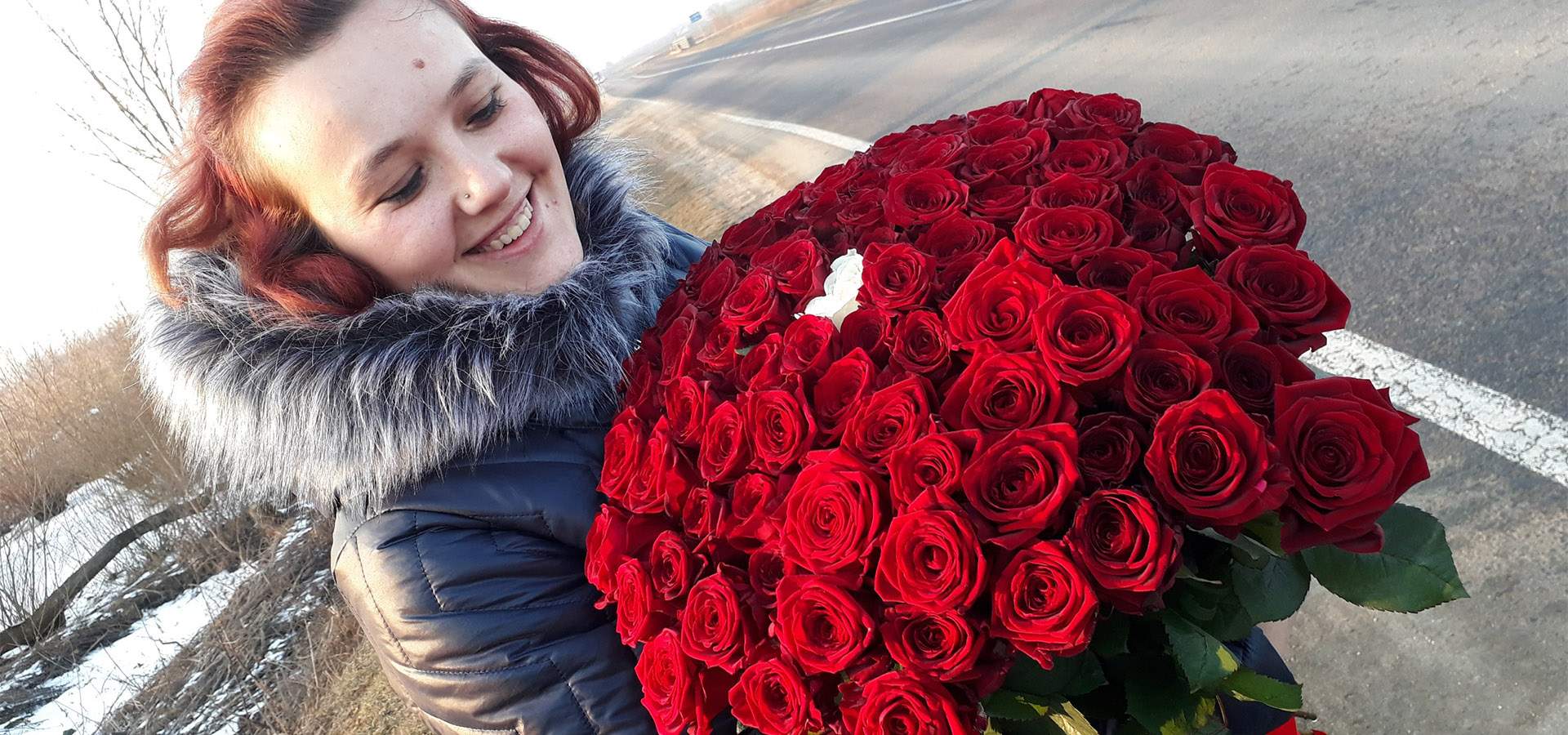 заказ цветов на 14 февраля